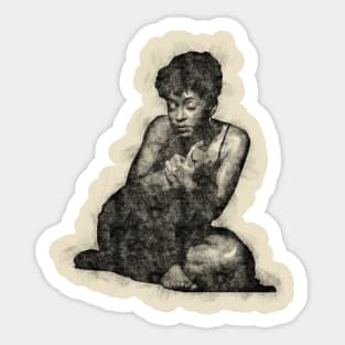 Vintage Anita Baker Sticker